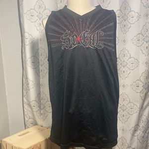 No Fear So Cal Tank Top Muscle Jersey Light Weight Basketball Jersey material .